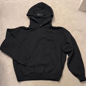 Essentials Feat of God Men's Black Hoodie